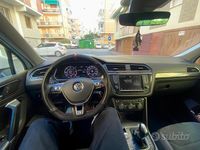 Usata VW Tiguan R-line 150 CV (110 kW) 2017 Bianco SUV