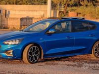 Usata Ford Focus ST-Line 120 CV (88 kW) 2018 Blu/azzurro Berlina