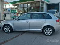Usata Audi A3 Sportback Attraction 105 CV (77 kW) 2011 Grigio Utilitaria