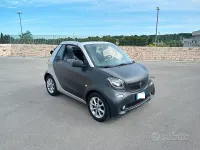 Usata Smart ForTwo Cabrio Passion 71 CV (52 kW) 2017 Nero Cabrio