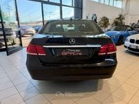 Usata Mercedes E200 Executive 136 CV (100 kW) 2013 Nero Berlina