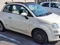 Usado Fiat 500C Lounge 95 CV (69 kW) 2012 Blanco Descapotable
