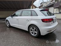 Usata Audi A3 Ambiente 150 CV (110 kW) 2018 Bianco Berlina