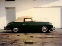 Usata Porsche 356 60 CV (44 kW) 1952 Verde Cabrio