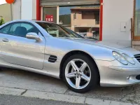 Begagnad Mercedes SL500 306 HK (225 kW) 2001 Silver Cab