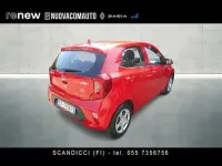 Usata Kia Picanto Urban 65 CV (47 kW) 2021 Rosso Utilitaria
