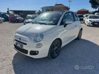 Usata Fiat 500 Sport 69 CV (50 kW) 2015 Bianco Cabrio