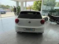 Usata VW Polo R-line 95 CV (69 kW) 2020 Bianco Utilitaria