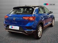 Usata VW T-Roc Advance 150 CV (110 kW) 2018 Blu SUV