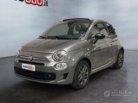 Usata Fiat 500C Connect 69 CV (50 kW) 2021 Grigio scuro Cabrio