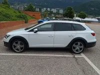 Usata Seat Leon ST 4Drive 150 CV (110 kW) 2016 Bianco Station wagon