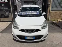 Usata Nissan Micra Acenta 80 CV (58 kW) 2014 Bianco Utilitaria