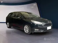 Usata Ford Focus S 125 CV (91 kW) 2017 Nero Station wagon