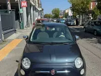 Usata Fiat 500 Lounge 69 CV (50 kW) 2008 Blu Utilitaria