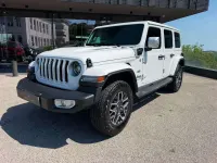 Usata Jeep Wrangler Unlimited Sahara 272 CV (200 kW) 2023 Bianco SUV