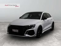 Usata Audi RS3 Ambiente 400 CV (294 kW) 2024 Bianco ghiacciaio metallizzato Berlina