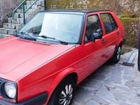 Usata VW Golf II 111 CV (81 kW) 1984 Rosso Utilitaria