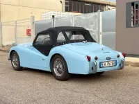 Usata Triumph TR3 101 CV (74 kW) 1961 Blu/azzurro Cabrio