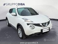Usata Nissan Juke Acenta 116 CV (85 kW) 2015 Bianco SUV