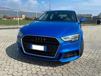 Usata Audi A3 Admired 150 CV (110 kW) 2019 Blu Berlina