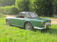 Usata Triumph TR4 101 CV (74 kW) 1965 Verde Cabrio