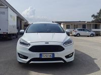 Usata Ford Focus ST-Line 120 CV (88 kW) 2016 Bianco Berlina