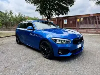 Usata BMW 116 M Sport 116 CV (85 kW) 2018 Blu Utilitaria