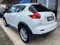 Usata Nissan Juke Tekna 110 CV (80 kW) 2010 Bianco SUV