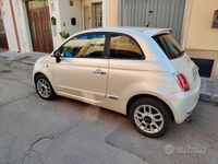 Usata Fiat 500 75 CV (55 kW) 2009 Bianco Cabrio