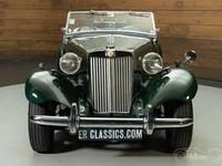 Usata MG TD 54 CV (39 kW) 1953 Verde Cabrio