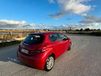 Usata Peugeot 208 75 CV (55 kW) 2016 Rosso Utilitaria