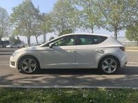 Usata Seat Leon FR 125 CV (91 kW) 2014 Bianco Berlina