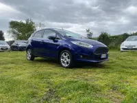 Usata Ford Fiesta Titanium 97 CV (71 kW) 2017 Blu/azzurro Berlina