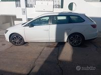 Usata Seat Leon 110 CV (80 kW) 2016 Bianco Berlina