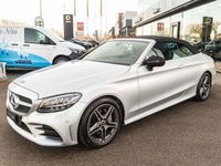 Usata Mercedes C200 Premium Plus 183 CV (134 kW) 2021 Argento Cabrio