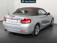 Usata BMW 220 Advantage 190 CV (139 kW) 2018 Grigio Cabrio