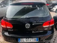 Usata VW Golf VII Highline 105 CV (77 kW) 2012 Nero Berlina