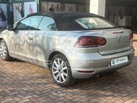 Usata VW Golf Cabriolet 105 CV (77 kW) 2012 Gray Cabrio