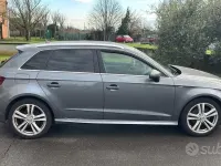 Usata Audi A3 Ambition 110 CV (80 kW) 2016 Grigio Berlina