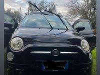 Usata Fiat 500 Lounge 69 CV (50 kW) 2007 Nero Utilitaria