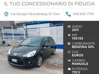 Usata Citroën C3 Exclusive 73 CV (53 kW) 2011 Nero Berlina