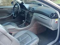 Usata Mercedes CLK200 Elegance 163 CV (119 kW) 2007 Blu/azzurro Cabrio