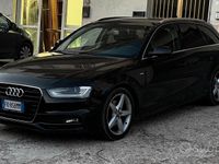 Usata Audi A4 S-Line 177 CV (130 kW) 2014 Nero Station wagon