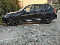 Begagnad BMW X3 xLine 190 HK (139 kW) 2014 Svart SUV