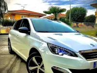 Usata Peugeot 308 Allure 120 CV (88 kW) 2017 Bianco Berlina