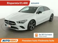 Usata Mercedes CLA180 116 CV (85 kW) 2020 Bianco Berlina