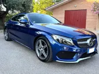 Usata Mercedes C220 Premium Plus 170 CV (125 kW) 2016 Blu/azzurro Coupé