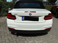 Usata BMW 218 M Sport 2020 Bianco Cabrio