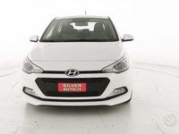 Usata Hyundai i20 GO! 75 CV (55 kW) 2016 Bianco Berlina