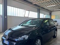 Usata VW Golf VI Highline 110 CV (80 kW) 2009 Nero Utilitaria
